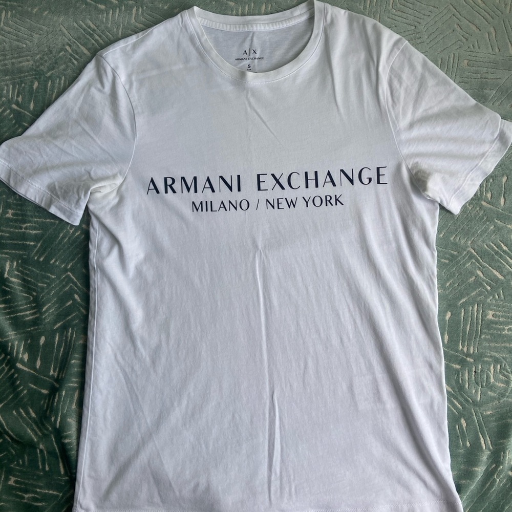 Armani Exchange Classic White T Shirt